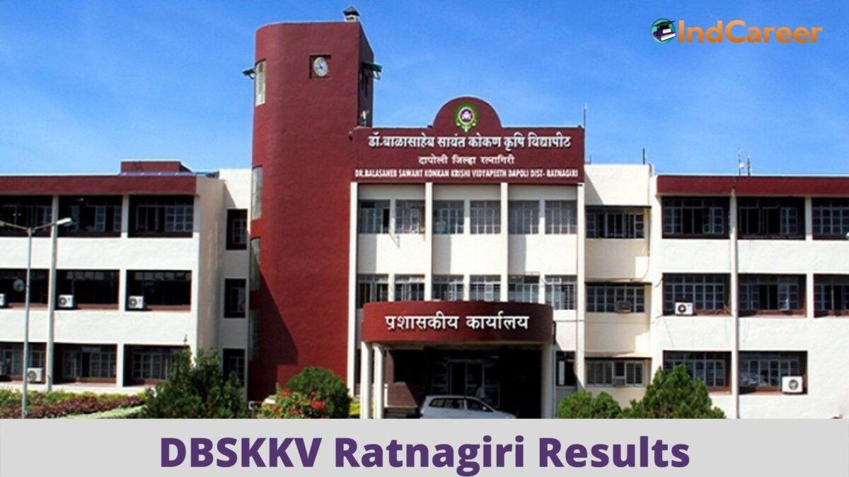 DBSKKV Ratnagiri Results @ Dbskkv.Org: Check UG, PG Results Here