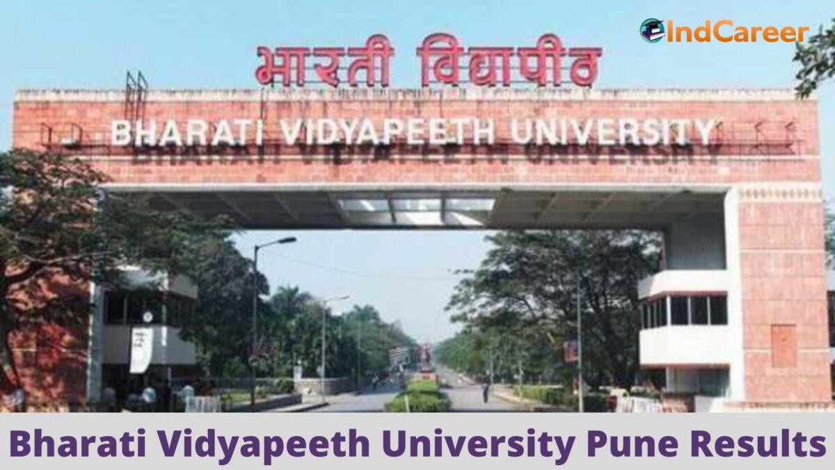 BVDU Pune Results @ Bvuniversity.Edu.In: Check UG, PG Results Here