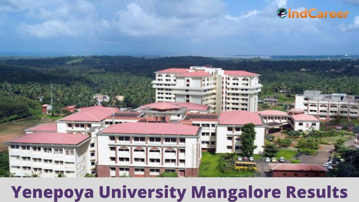 Yenepoya University Mangalore Results @ Yenepoya.Edu.In: Check UG, PG Results Here