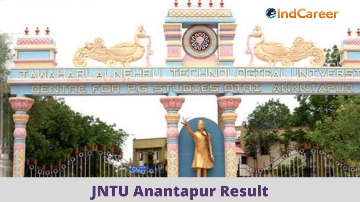 JNTU Anantapur Results @ Jntua.Ac.In: Check UG, PG Results Here