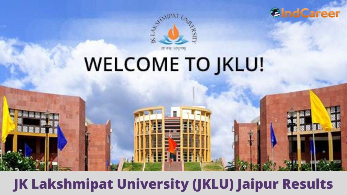 JK Lakshmipat University Jaipur Result @ Jklu.Edu.In: Check UG, PG Results Here