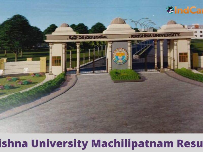 krishna university Machilipatnam Result @ Kru.Ac.In: Check UG, PG Results Here