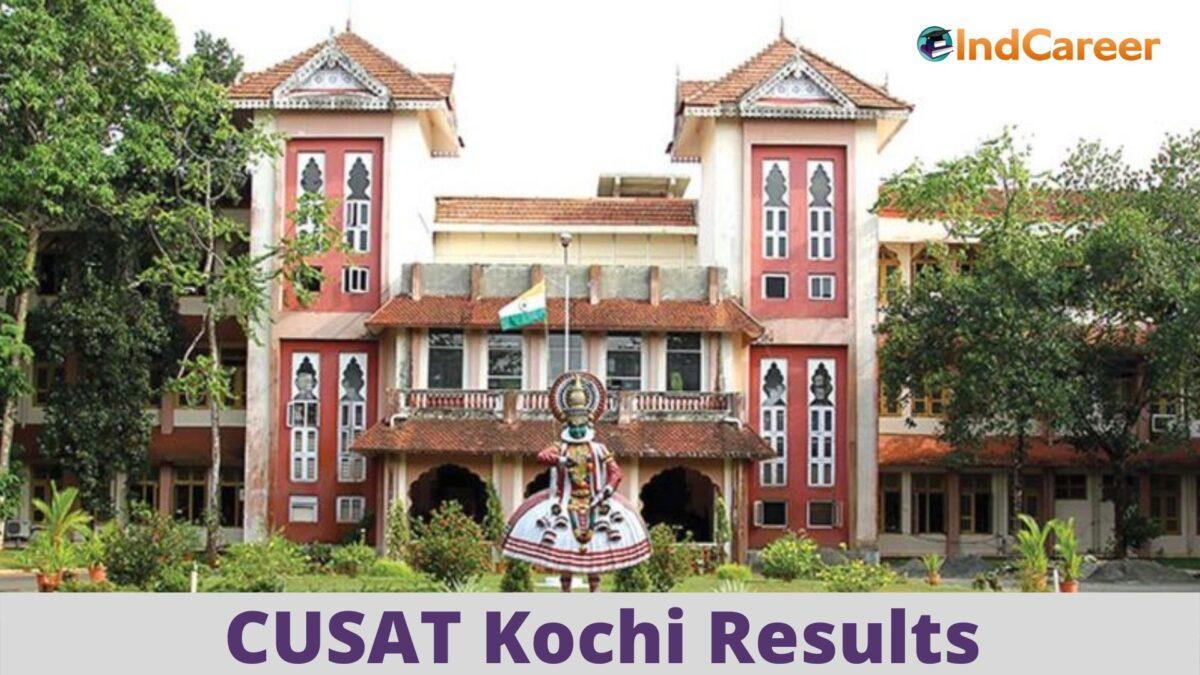 CUSAT Kochi Results @ Cusat.Ac.In: Check UG, PG Results Here