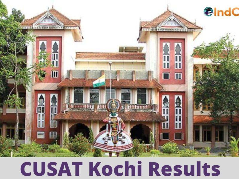 CUSAT Kochi Results @ Cusat.Ac.In: Check UG, PG Results Here