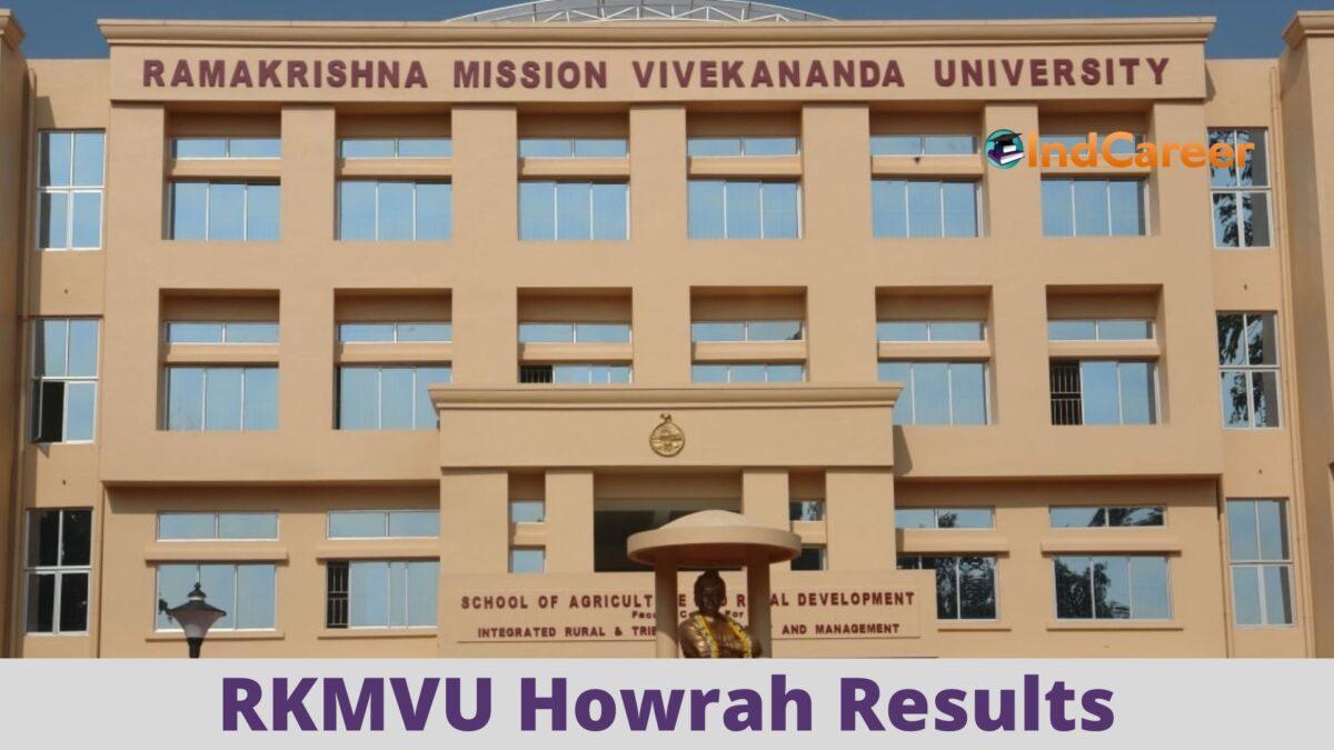 RKMVU Howrah Results @ Rkmvu.Ac.In: Check UG, PG Results Here