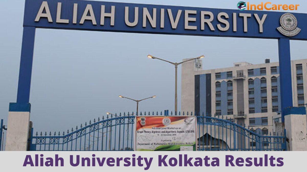 Aliah University Kolkata Results @ Aliah.Ac.In: Check UG, PG Results Here