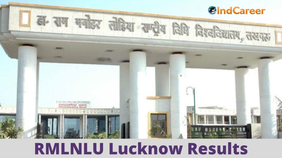 RMLNLU Lucknow Results @ Rmlnlu.Ac.In: Check UG, PG Results Here