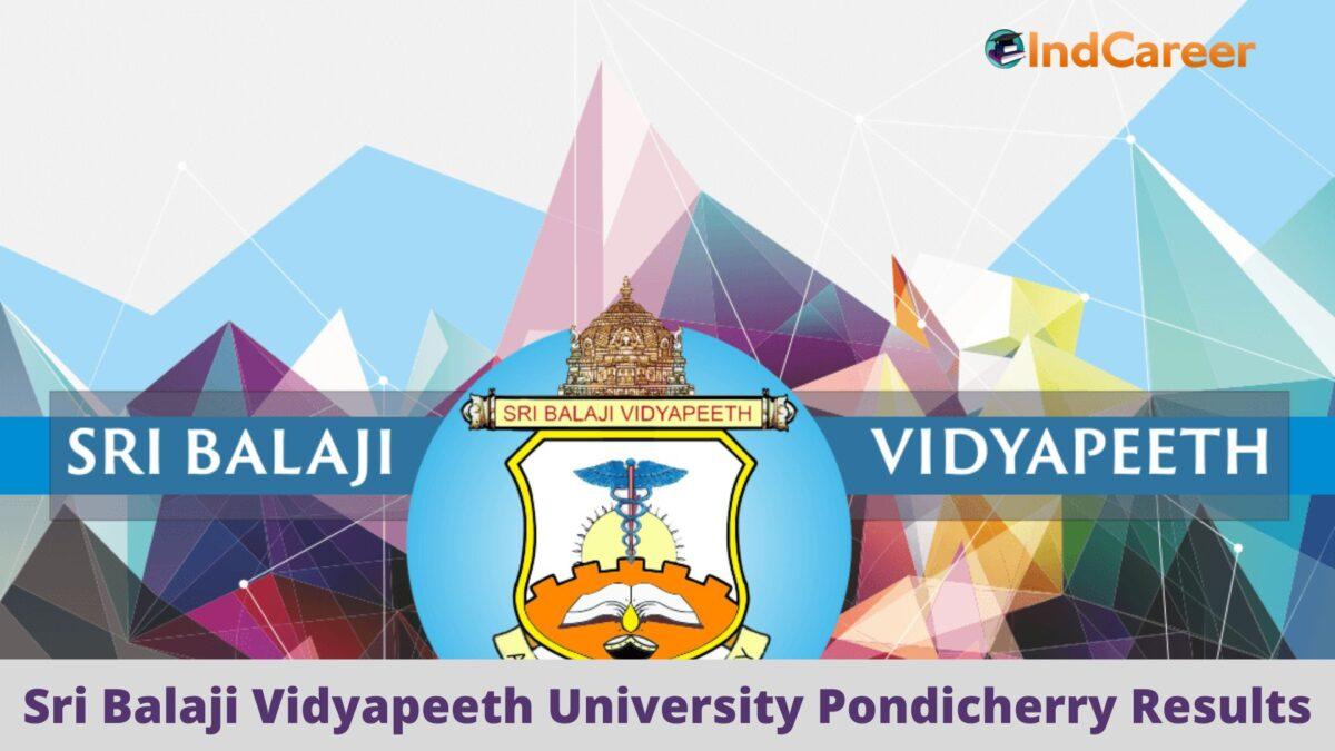 SBVU Pondicherry Results @ Sbvu.Ac.In: Check UG, PG Results Here