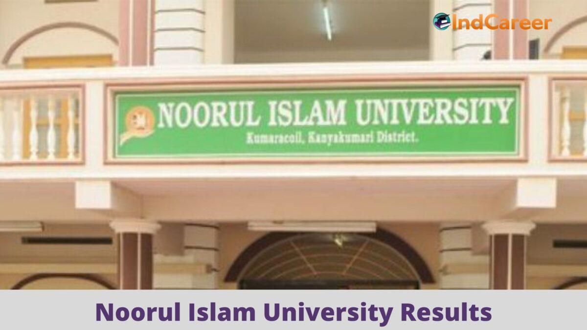 Noorul Islam University Kumaracoil Results @ Niuniv.Com: Check UG, PG Results Here