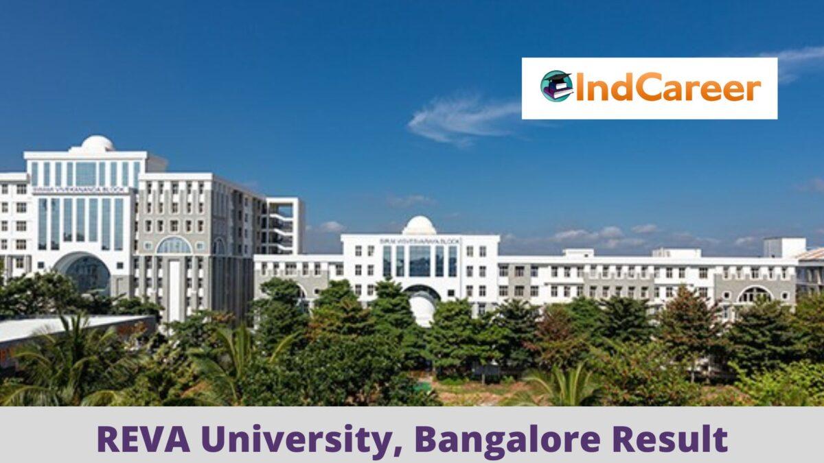 REVA University Result @ reva.edu.in: Check UG, PG Results Here