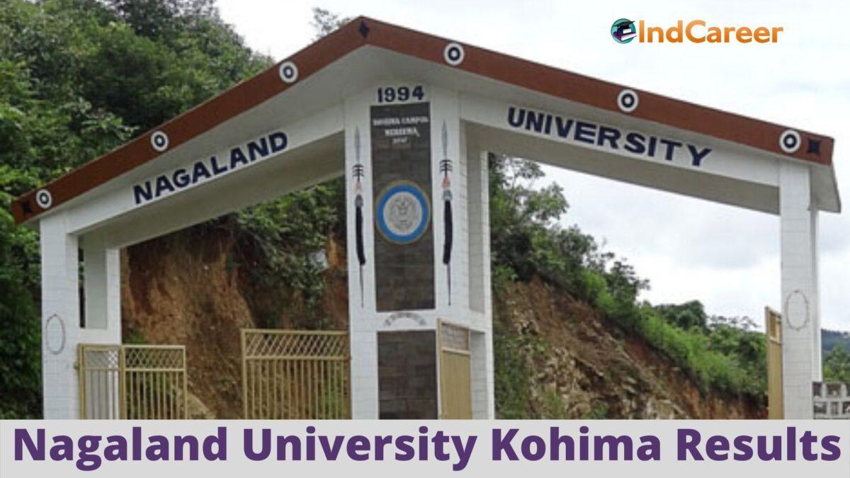 Nagaland University Results @ Nagalanduniversity.Ac.In: Check UG, PG Results Here