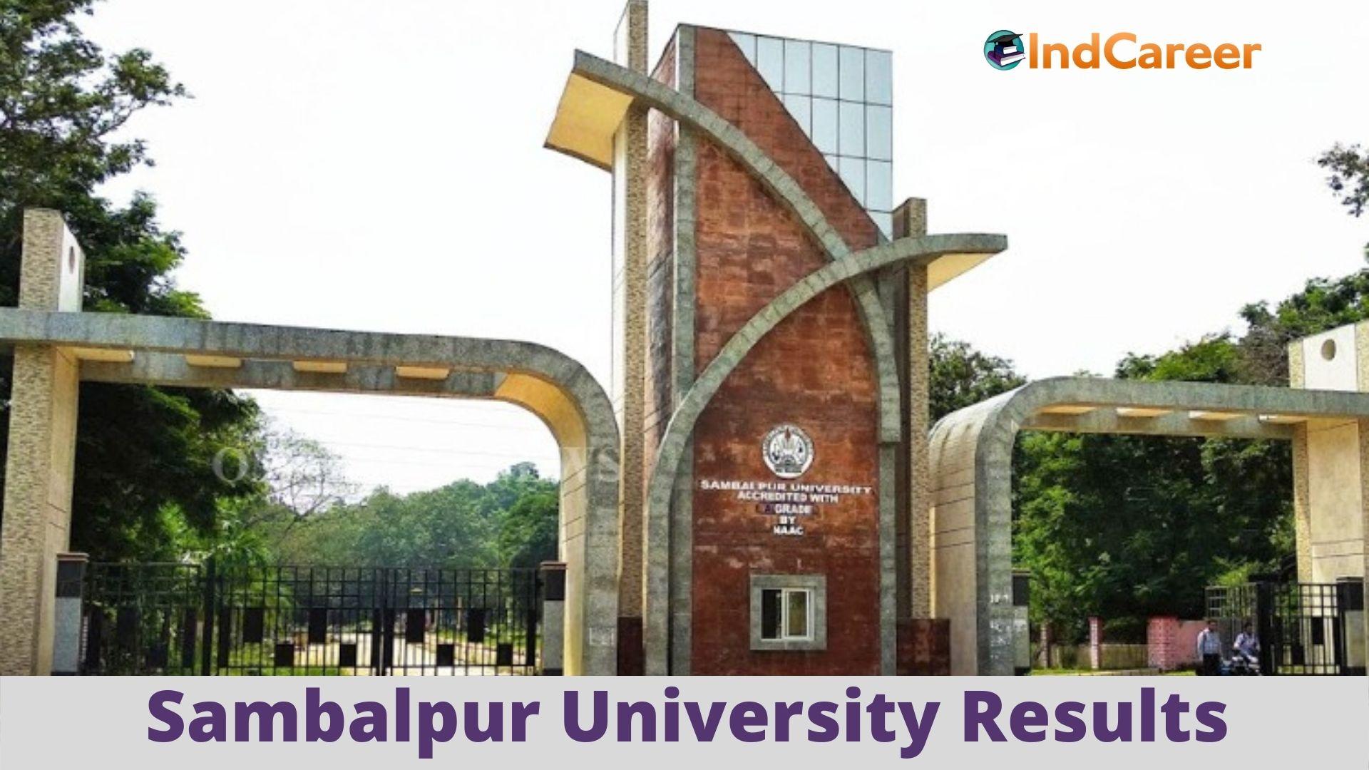 Sambalpur University Results @ Suniv.Ac.In: Check UG, PG Results Here