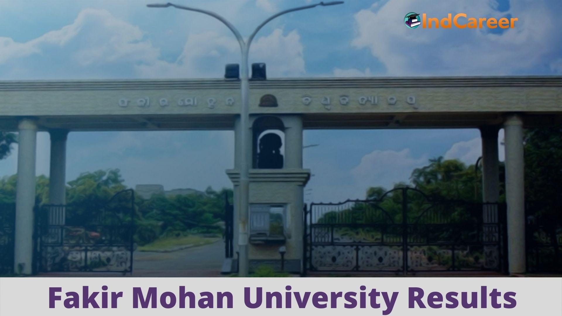 FM University Balasore Results @ Fmuniversity.Nic.In: Check UG, PG Results Here