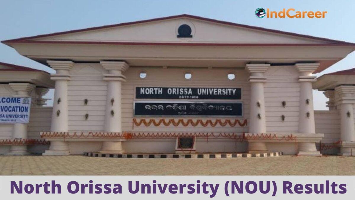 North Orissa University (NOU) Results @ Nou.Nic.In: Check UG, PG Results Here