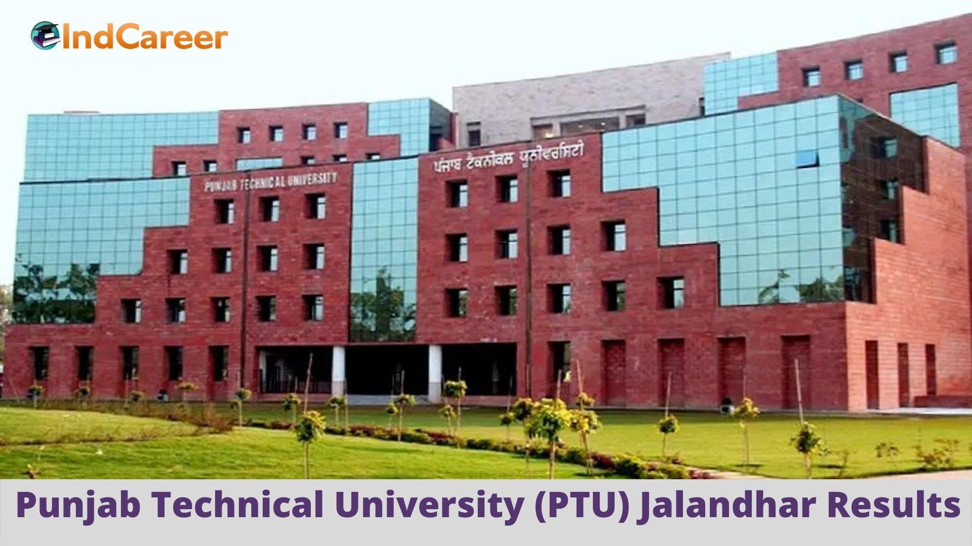 IKGPTU Jalandhar Results @ Ptu.Ac.In: Check UG, PG Results Here