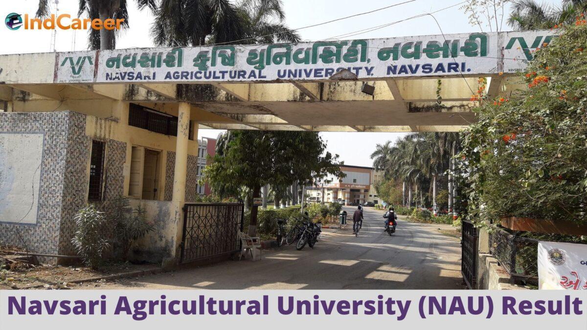 NAU Navsari  Results @ Nau.In: Check UG, PG Results Here