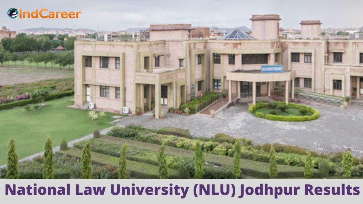 NLU Jodhpur Results @ Nlujodhpur.Ac.In: Check UG, PG Results Here