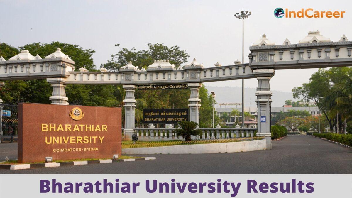 Bharathiar University Results @ B-u.ac.in: Check UG, PG Results Here