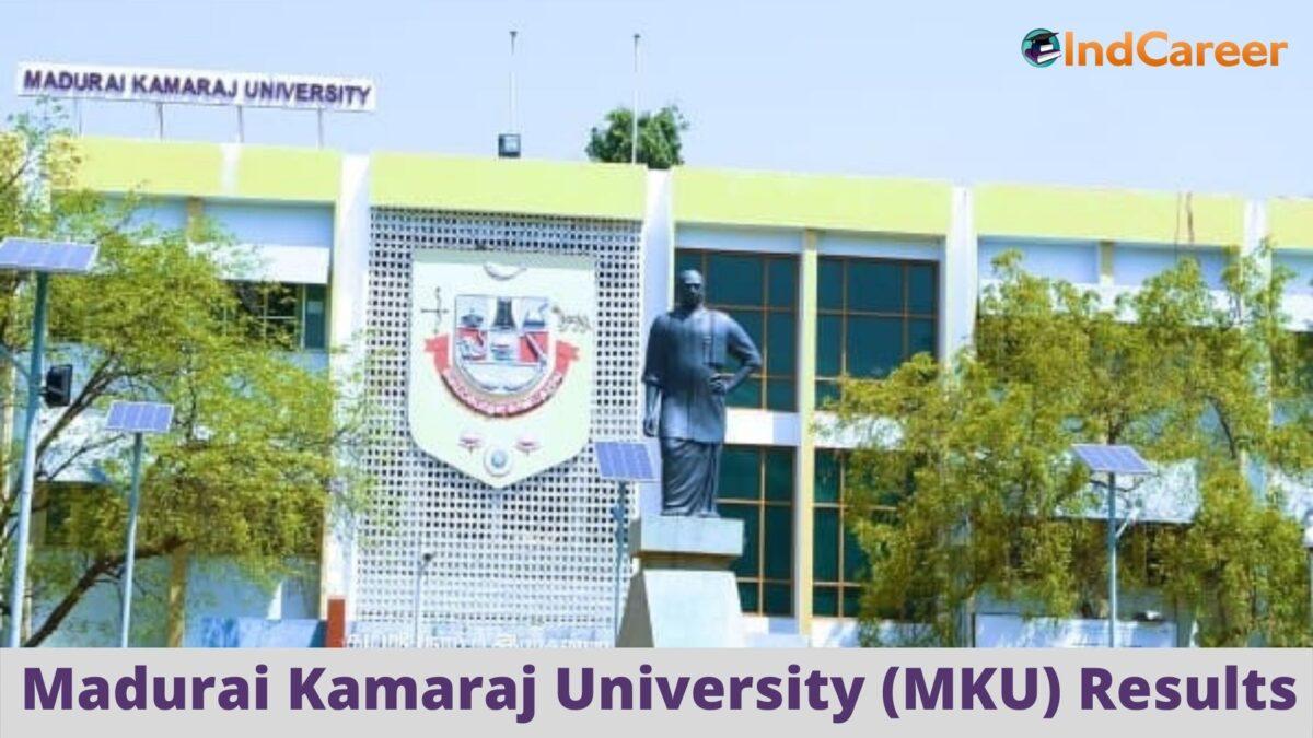 MKU Madurai Results @ Mkuniversity.Ac.In: Check UG, PG Results Here