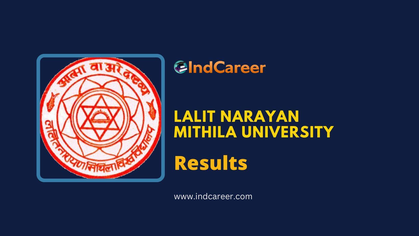 LNMU Darbhanga Results @ Lnmu.Ac.In: Check UG, PG Results Here