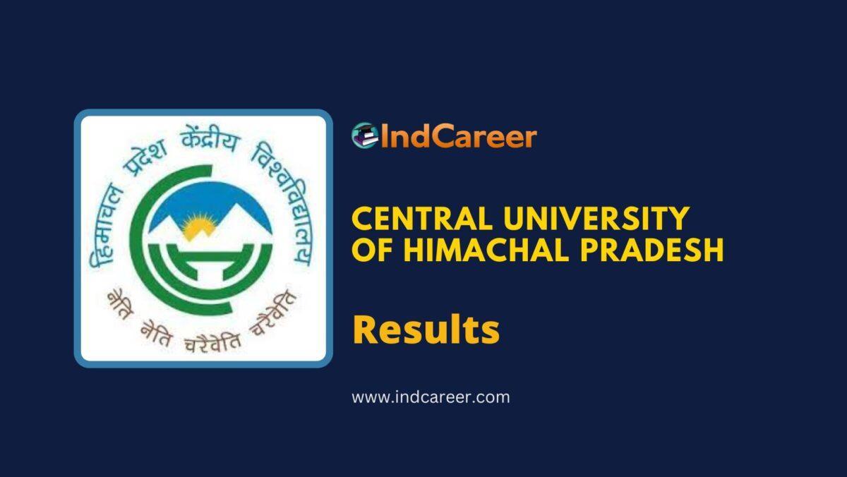 CUHP Dharamsala Results @ Cuhimachal.Ac.in: Check UG, PG Results Here