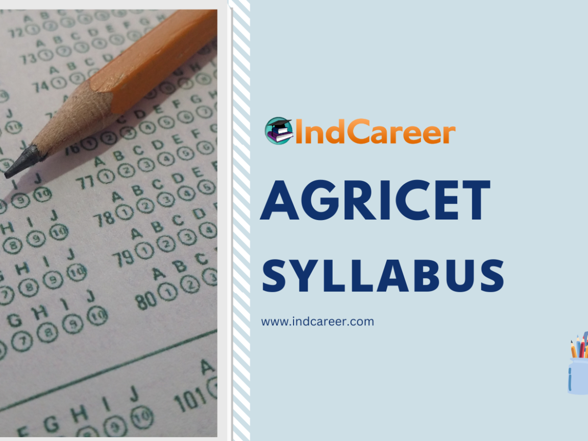AGRICET Exam Syllabus
