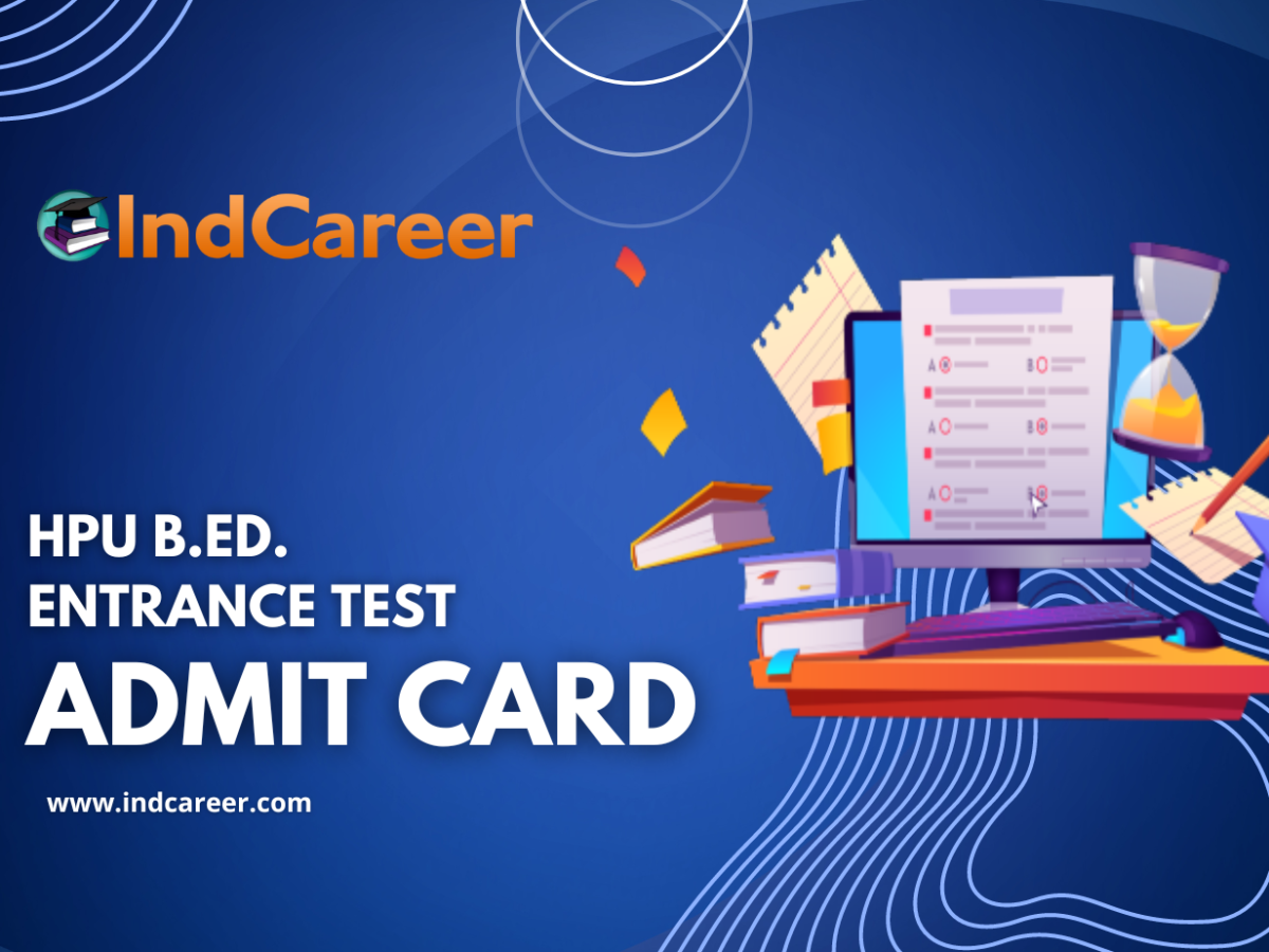 HPU B.Ed. Entrance Test Admit Card