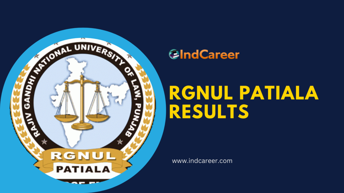 RGNUL Patiala Results @ Rgnul.Ac.In: Check UG, PG Results Here