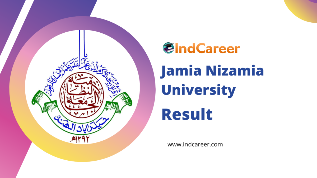 Jamia Nizamia University Result