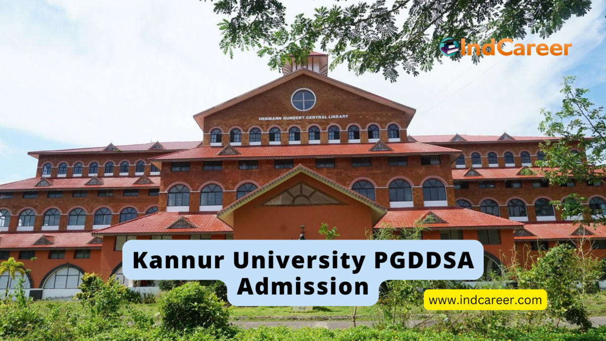 Kannur University PGDDSA Admission