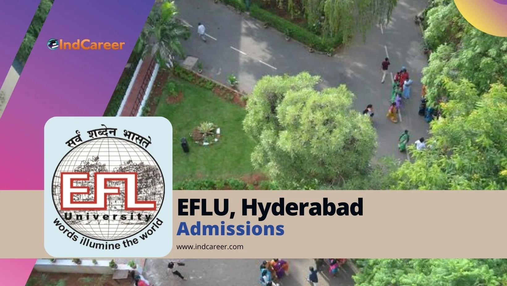 English and Foreign Languages University (EFLU): Courses, Eligibility, Dates, Application, Fees