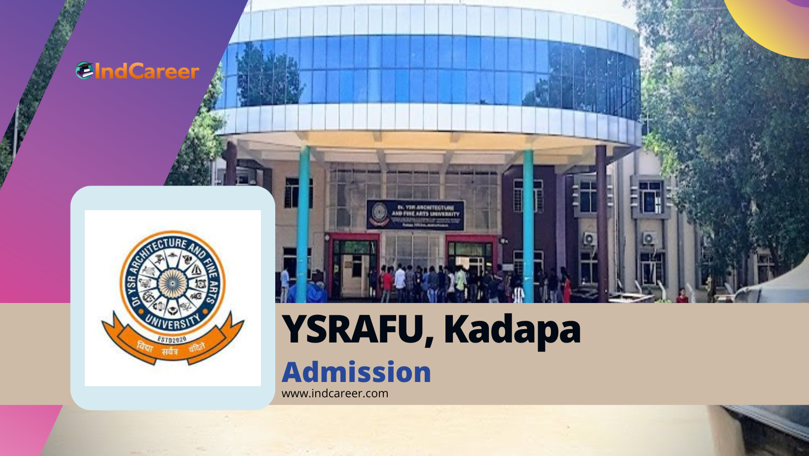 YSRAFU Kadapa Admission