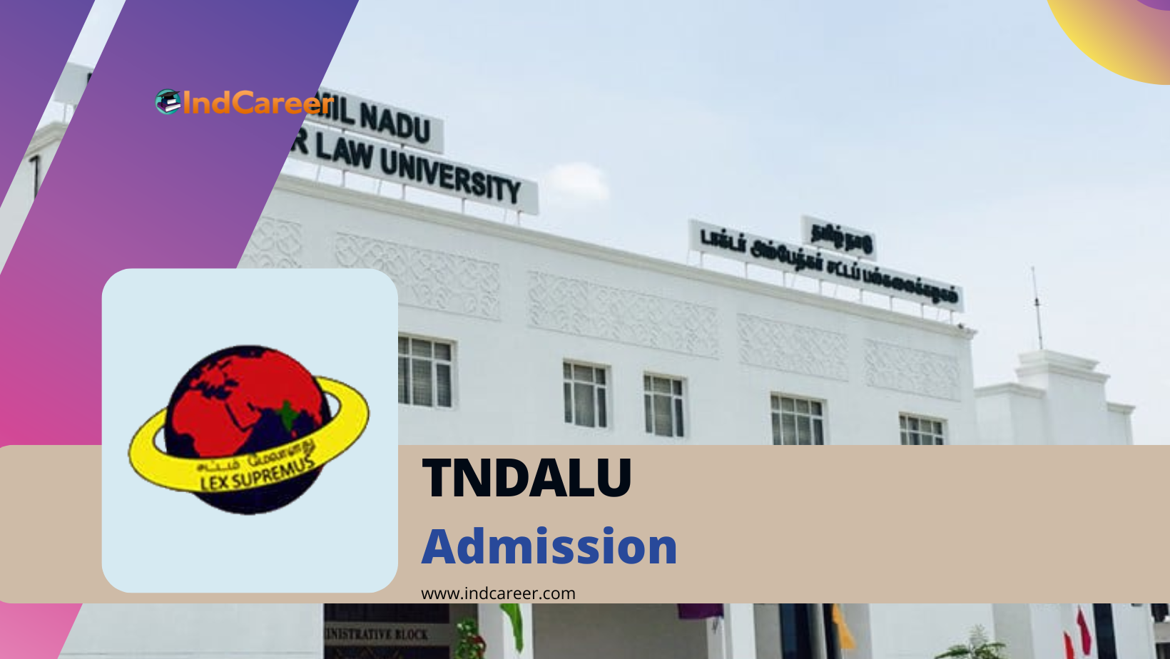 TNDALU Admission