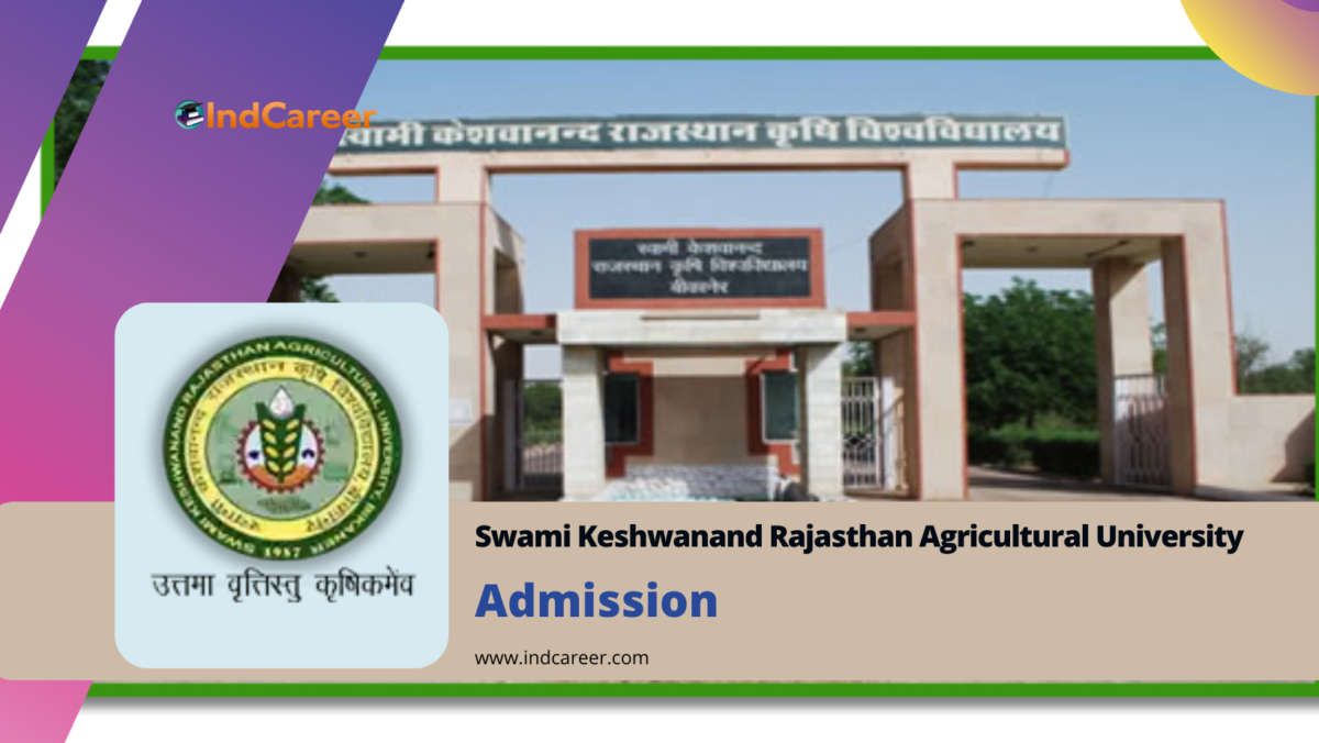 Swami Keshwanand Rajasthan Agricultural University Admission