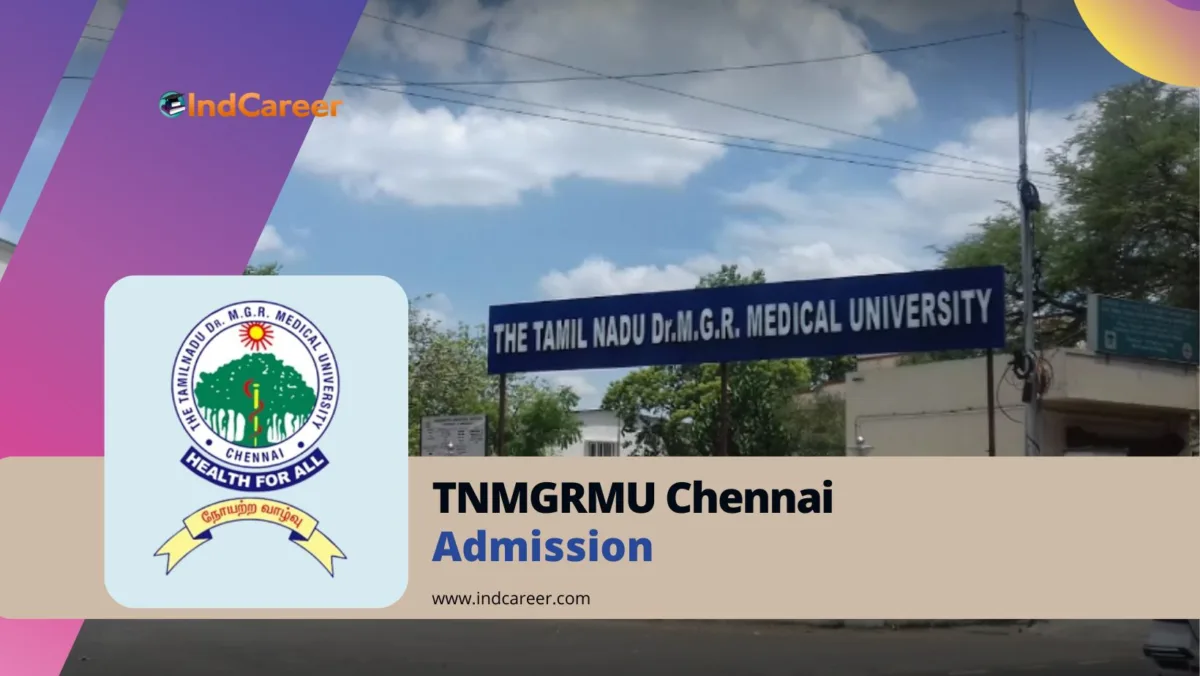 TNMGRMU Chennai Admission