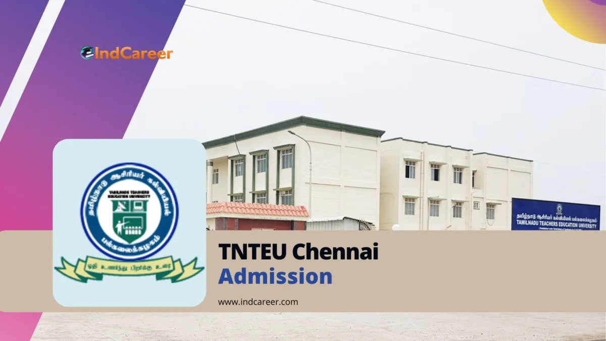 TNTEU Chennai Admission
