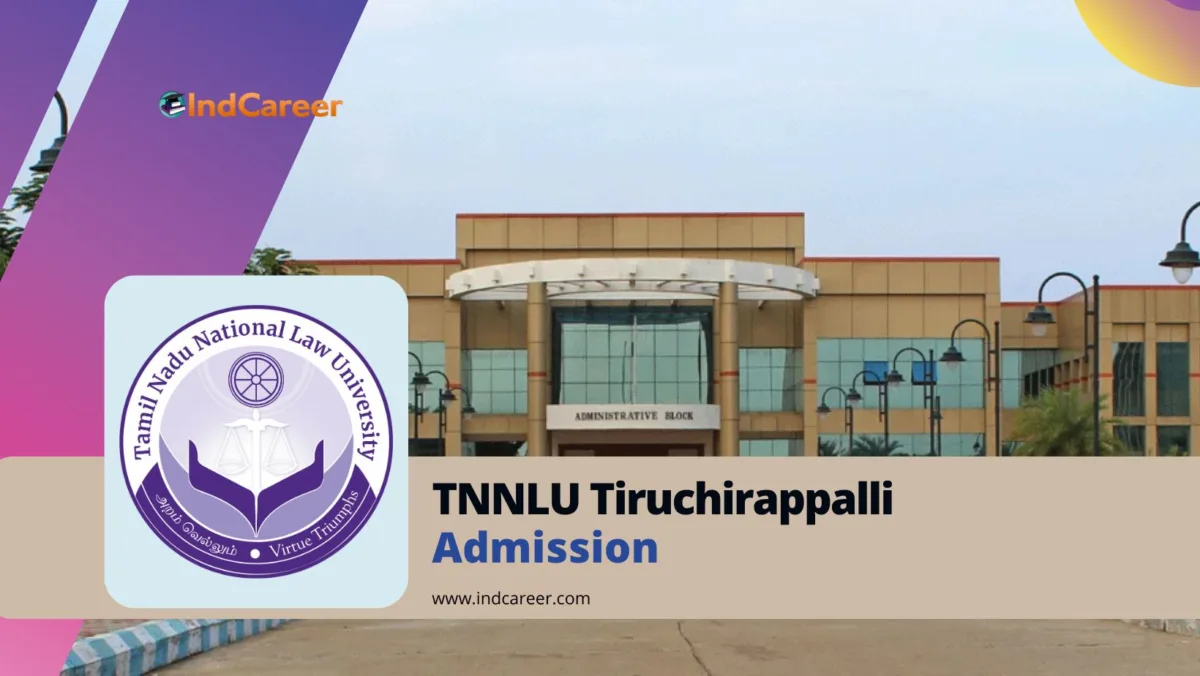 TNNLU Tiruchirappalli Admission