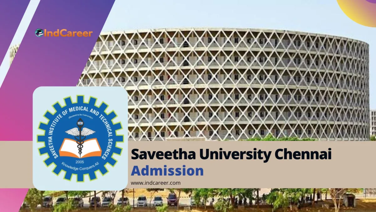Saveetha University Admission