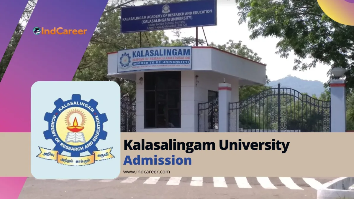 Kalasalingam University Admission