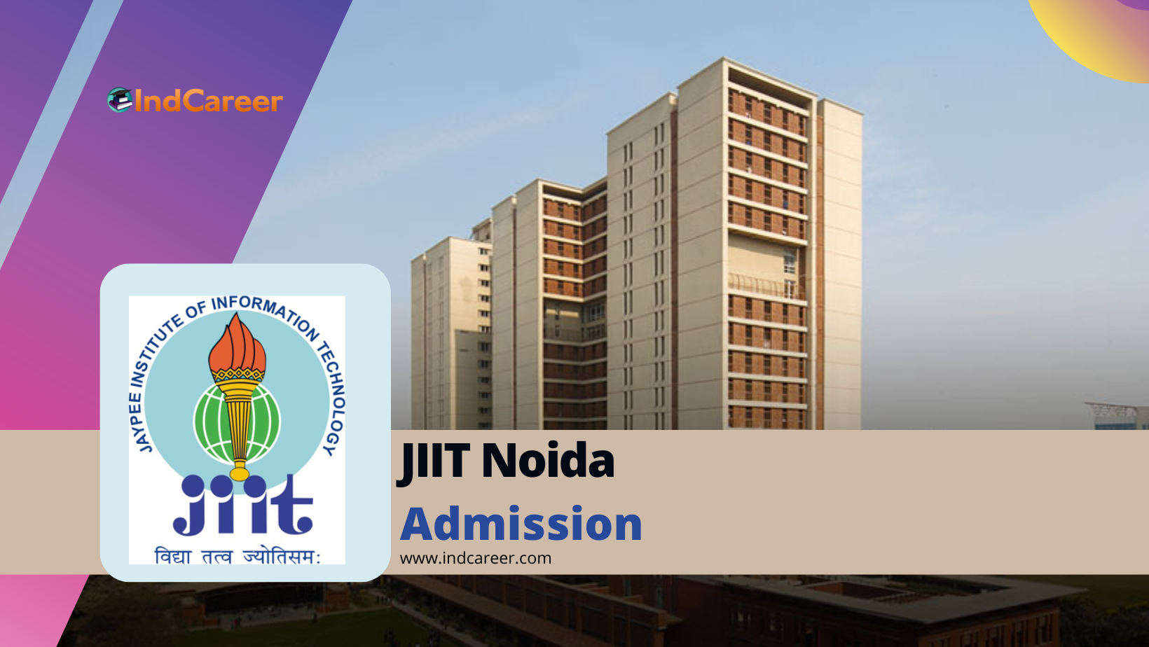 JIIT Noida Admission