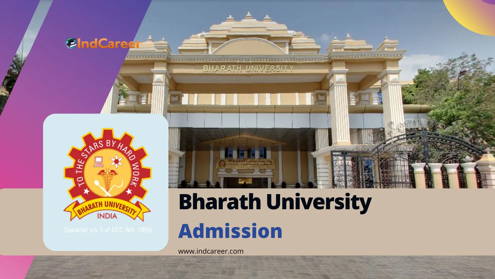 Bharath University Admission