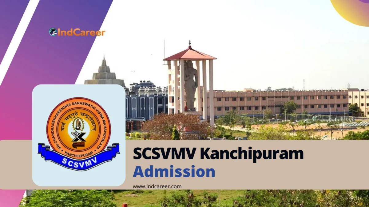 SCSVMV Kancheepuram Admission