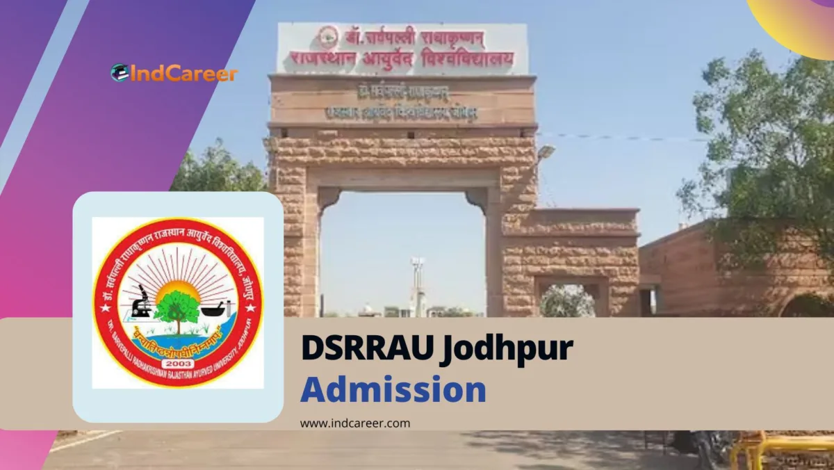 Dr. Sarvepalli Radhakrishnan Rajasthan Ayurved University Admission