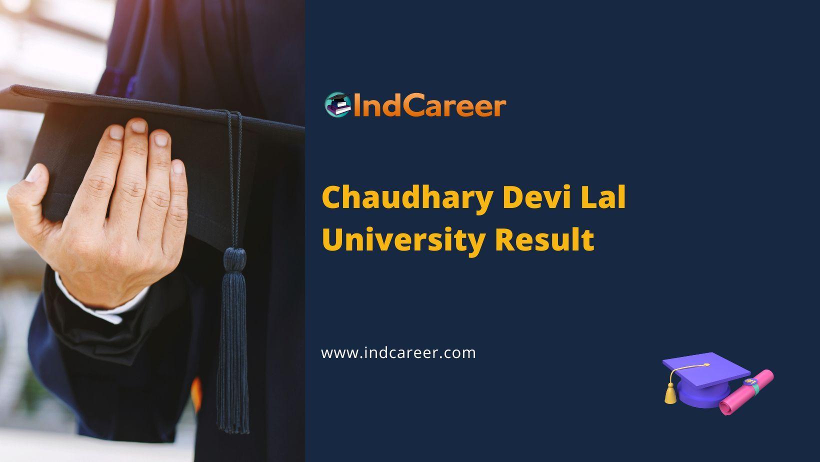 CDLU Sirsa Results @ Cdlu.Ac.In: Check UG, PG Results Here