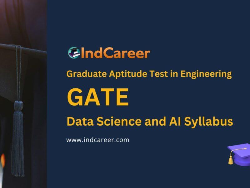 GATE Data Science and AI Syllabus