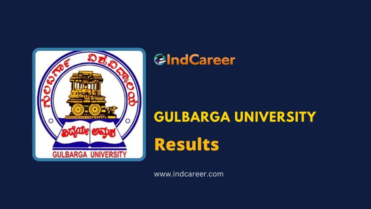 Gulbarga University Results @ Gug.Ac.In/: Check UG, PG Results Here
