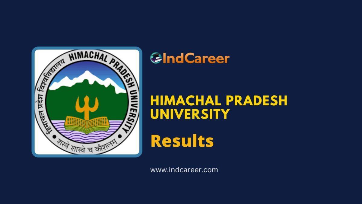 HPU Shimla Results @ Hpuniv.Ac.In: Check UG, PG Results Here
