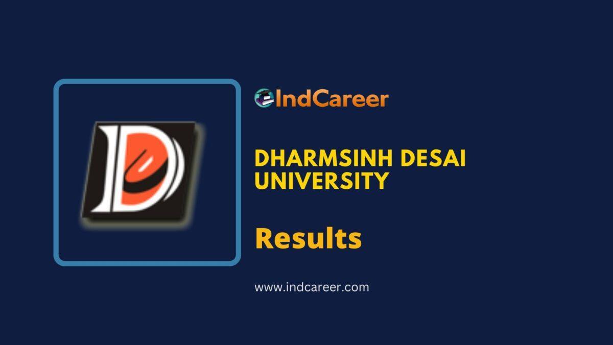 DDU Nadiad Results @ Ddu.Ac.In: Check UG, PG Results Here