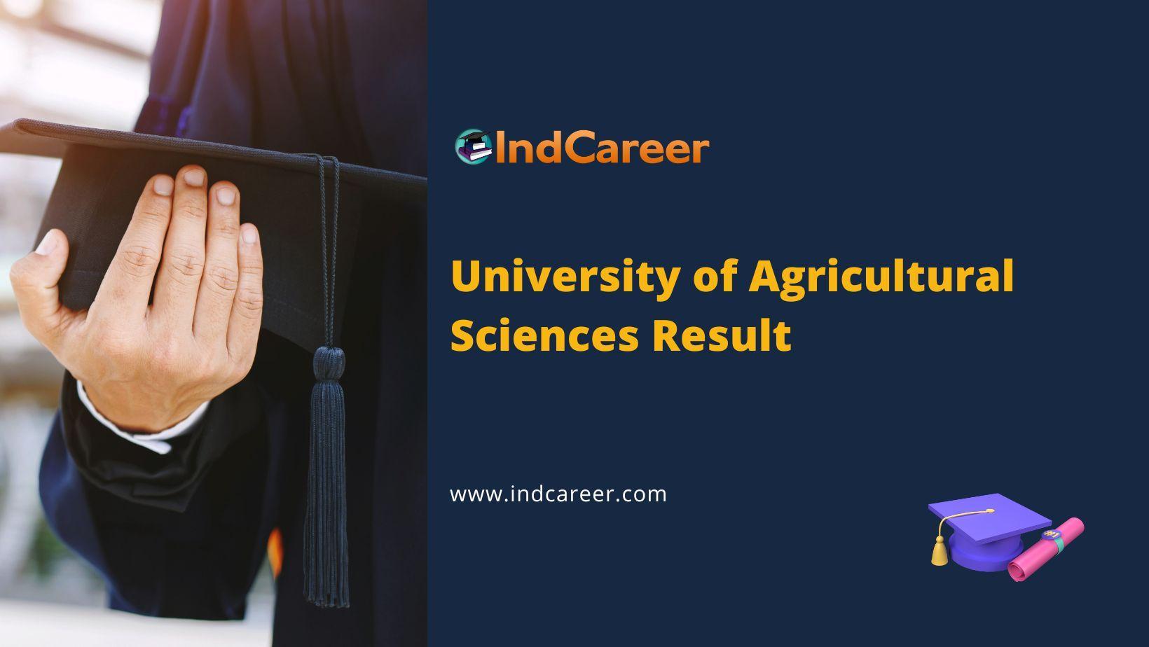 UAS Dharwad Results @ Uasd.Edu: Check UG, PG Results Here