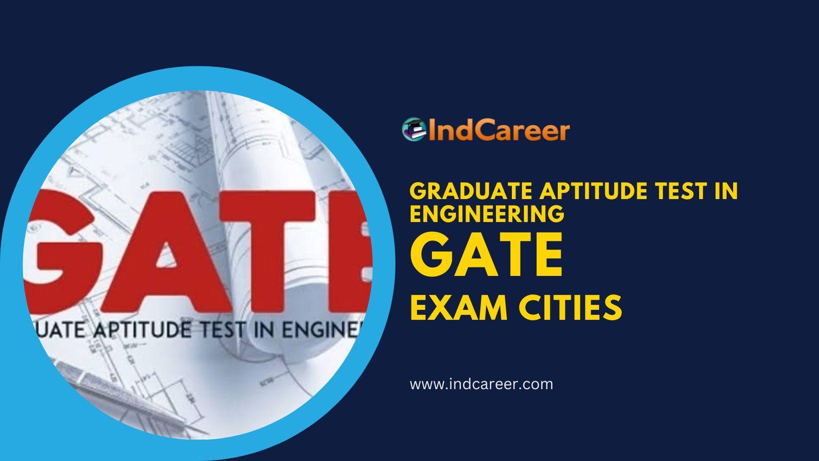 GATE Exam Cities